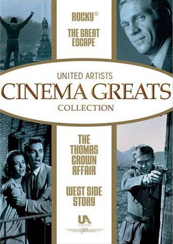 Cinema Greats (Rocky / The Great Escape / West Side Story / The Thomas Crown Affair) (Boxset) DVD Movie 