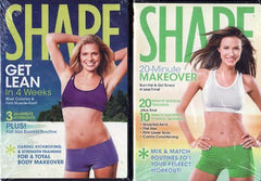 Shape Get Lean in 4 Weeks / 20 Minute Makeover (2-Pack) (Boxset)