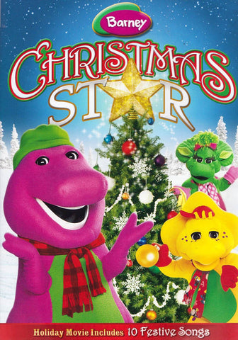 Barney - Christmas Star (HIT) (Includes 10 Festive Songs) DVD Movie 