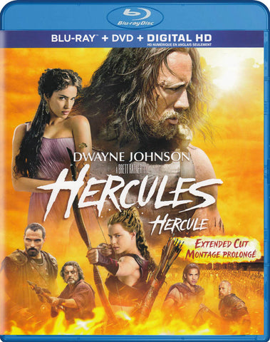 Hercules (Extended Cut) (Blu-ray + DVD + Digital HD) (Blu-ray) (Bilingual) Blu-Ray Movie 