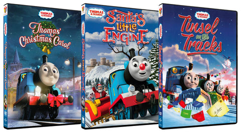 Thomas & Friends (Christmas Carol / Santa s Little Engine / Tinsel on the Tracks) (3-Pack)(Boxset) DVD Movie 