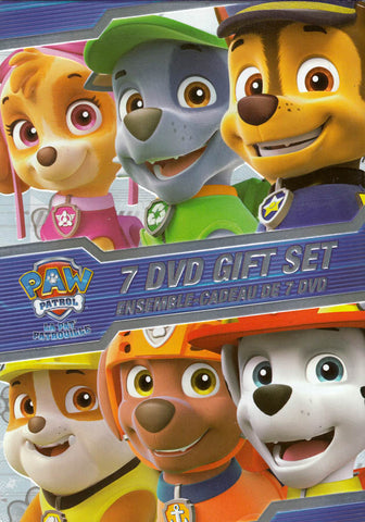 PAW Patrol (7-DVD Gift Set) (Boxset) (Bilingual) DVD Movie 