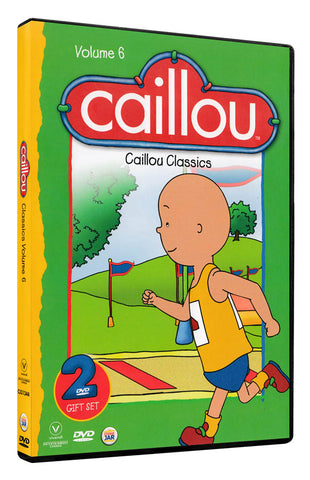 Caillou Classics (Volume 6) (Green Cover) DVD Movie 