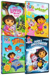 Dora (Halloween / Super Babies / Catch the Stars / Loves Boots) (4-Pack) (Boxset)