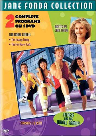 Jane Fonda Collection - Fun House Fitness - The Swamp Stomp & The Fun House Funk DVD Movie 