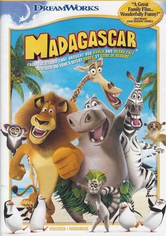 Madagascar (Bilingual) on DVD Movie