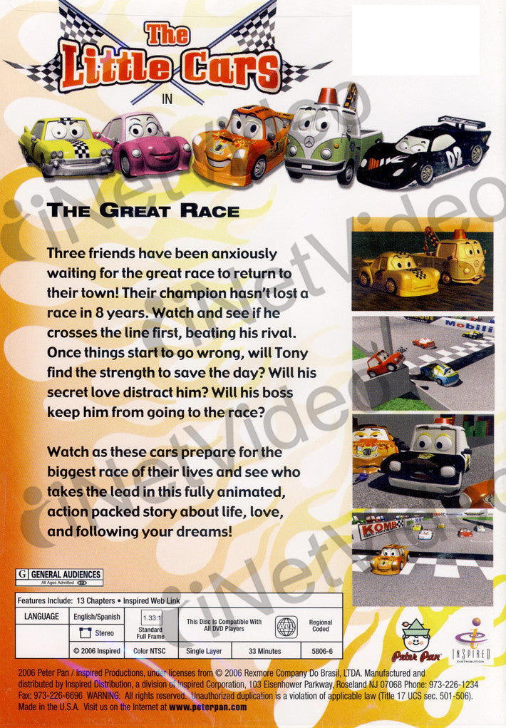 The Little Cars in the Great Race (Video 2006) - IMDb, cars race 