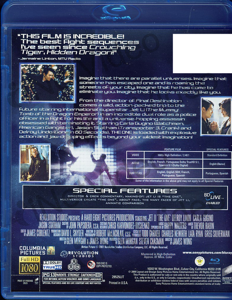 The One (Blu-ray) (special edition) on BLU-RAY Movie