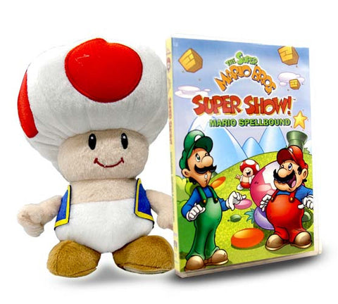 Super Show! - Mario Spellbound (Includes Super Mario - Toad Plush) on DVD  Movie