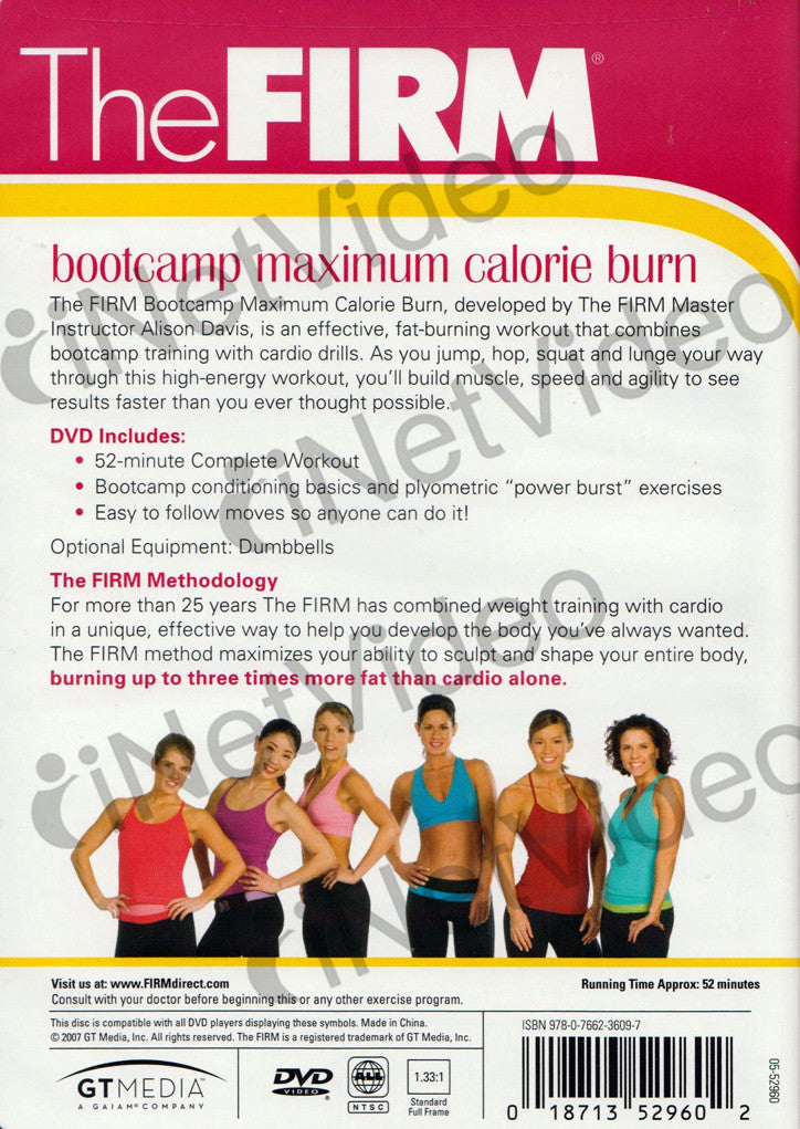  The Firm : Bootcamp Maximum Calorie Burn , the Firm