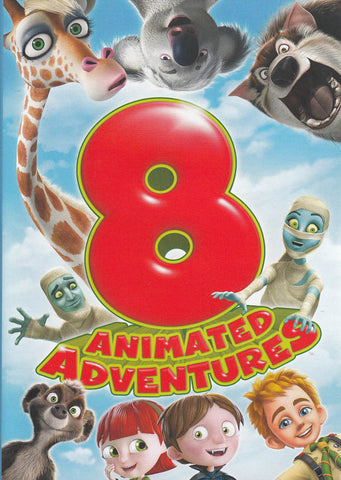 8 Animated Adventures DVD Movie 