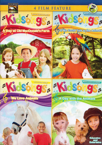 Kidsongs 4 Film Feature (ECHO BRIDGE) DVD Movie 