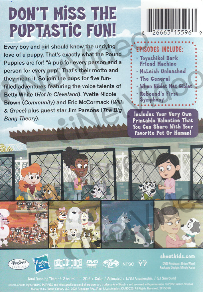 Pound Puppies - Puppy Love on DVD Movie