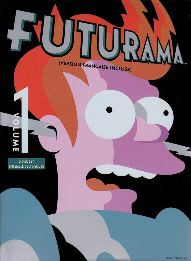 Futurama - Volume 1 (Bilingual) on DVD Movie