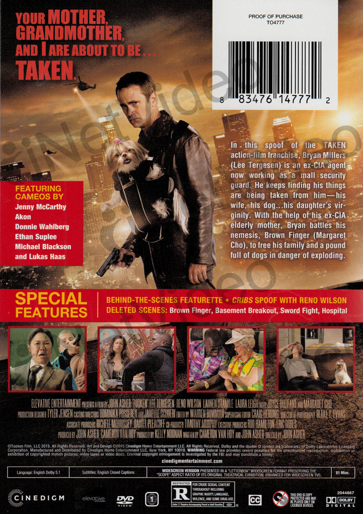 Tooken on DVD Movie