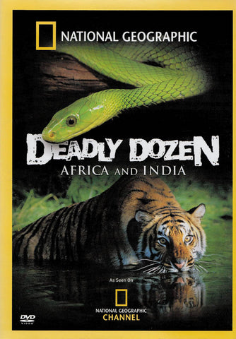 Deadly Dozen: Africa and India (National Geographic) DVD Movie 