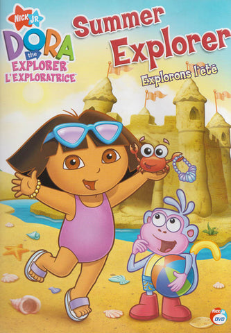 Dora The Explorer : Summer Explorer (Bilingual) DVD Movie 