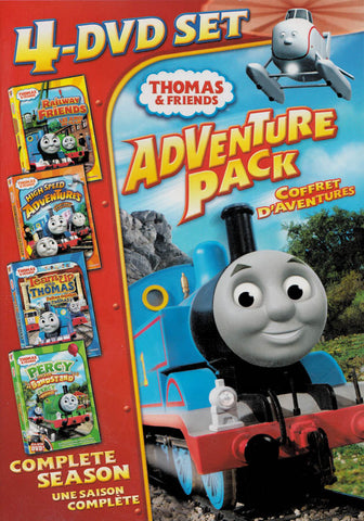 Thomas & Friends Adventure Pack (4-DVD Set) (Complete Season) (Boxset) (Bilingual) DVD Movie 