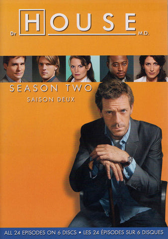 House, M.D. - Season 2 (Keepcase) (Bilingual) DVD Movie 