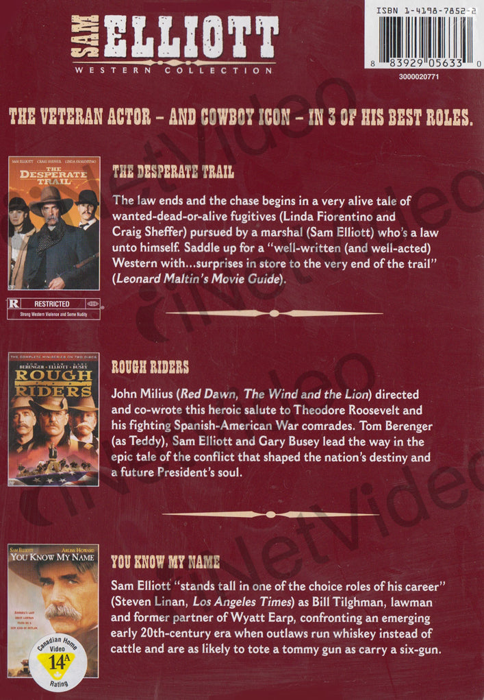Sam Elliott Western Collection (DVD)