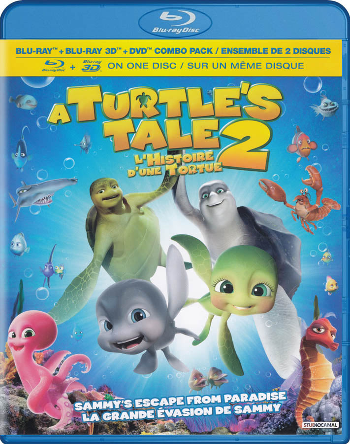 A Turtle's Tale 2: Sammy's Escape From Paradise DVD - Preowned