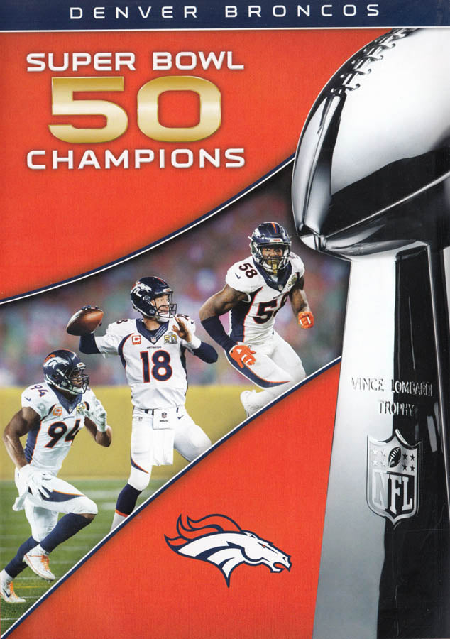 NFL : Super Bowl 50 Champions Denver Broncos on DVD Movie