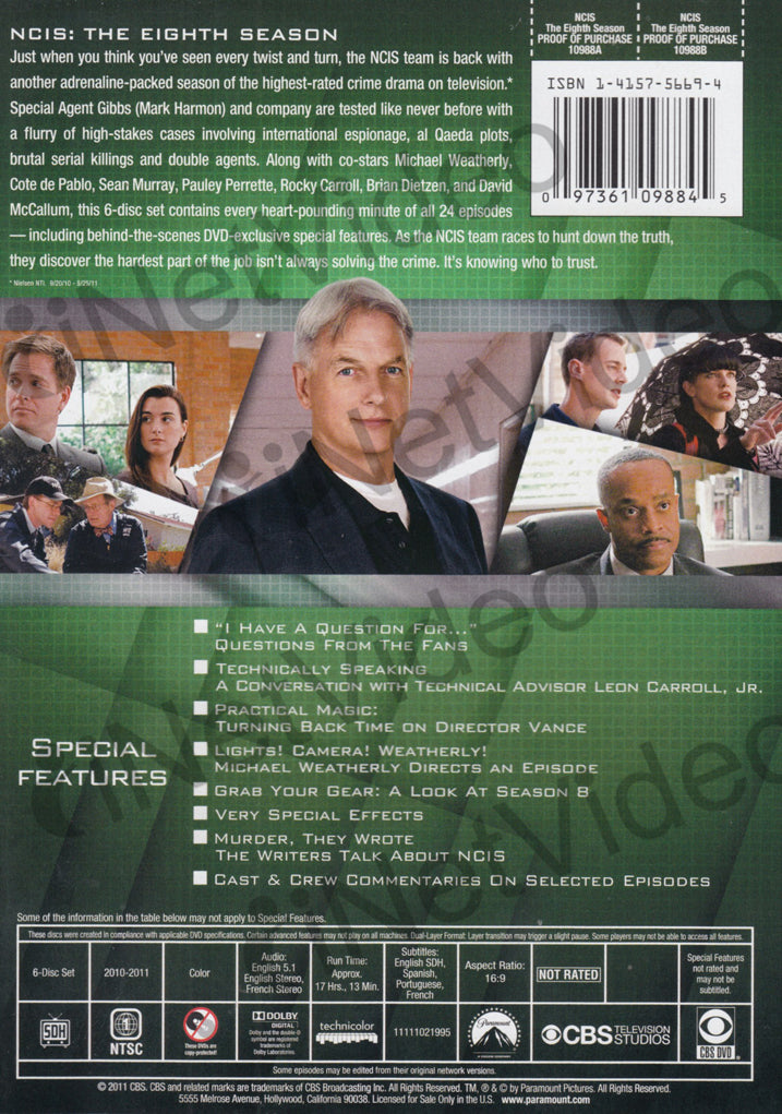 NCIS : Season 8 on DVD Movie