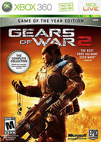 Игра Gears of War 2 (Xbox 360, xbox 360 games discs used, games